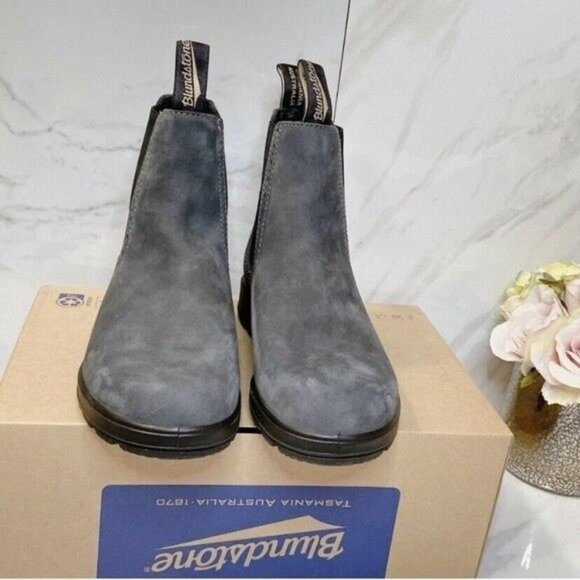 Blundstone Women's Charcoal Ankle Boots - Picture 4 of 8